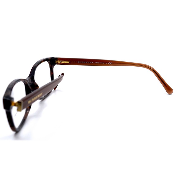 BURBERRY BE2201 3648 MARBLE BROWN AUTHENTIC WOMEN'S EYEGLASSES - Picture 7 of 12